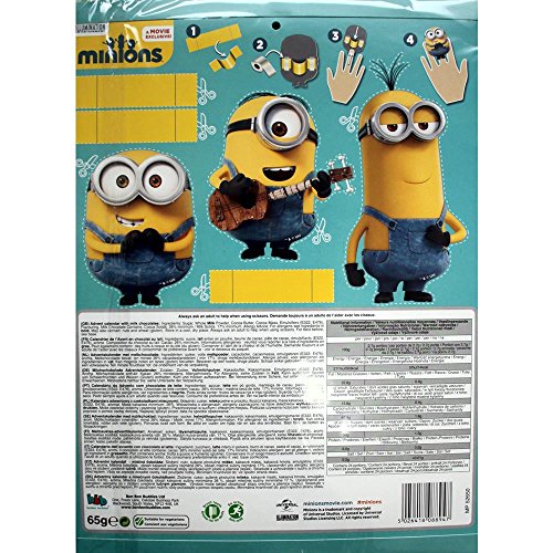 Minions Adventskalender mit Milchschokolade - 2