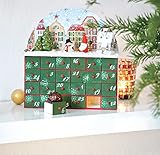 Adventskalender mit 24 Schubfächer aus Holz - 5