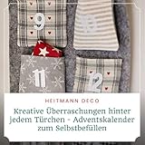 Filz-Adventskalender zum selbst Befüllen - 2