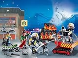 PLAYMOBIL – Adventskalender Feuerwehreinsatz mit Kartenspiel - 2