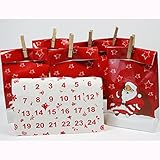 Adventskalender mit 24 Tüten zum Selbstbefüllen - 2