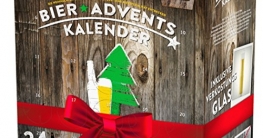 Bier Adventskalender - Edition Deutschland, 24 Bierspezialitäten und 1 Verkostungsglas