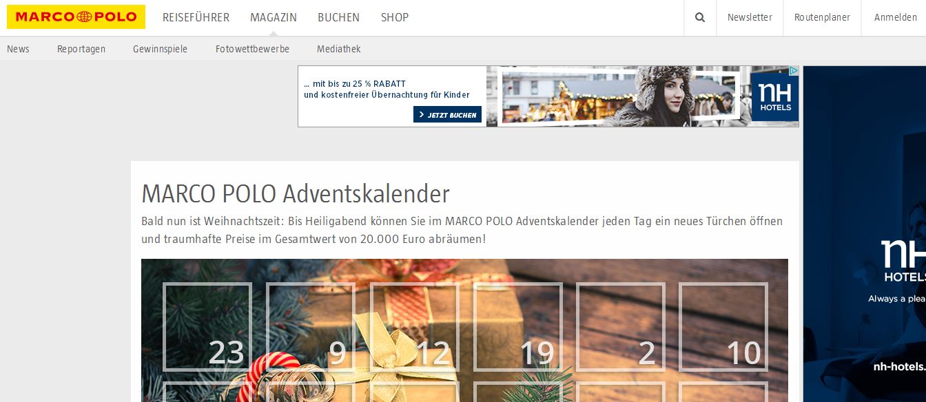 Marco Polo Adventskalender